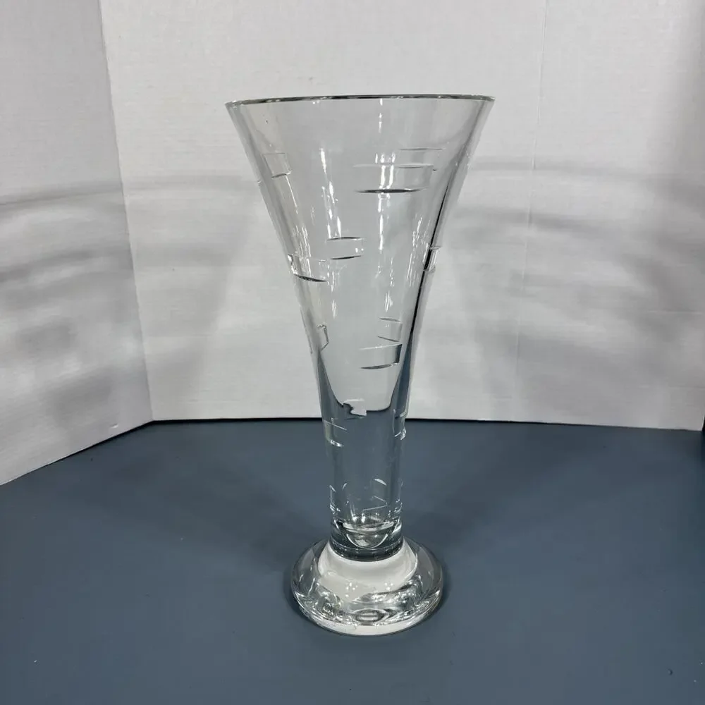 Waterford John Rocha Cut Crystal INCLINE GEO Geometric 16